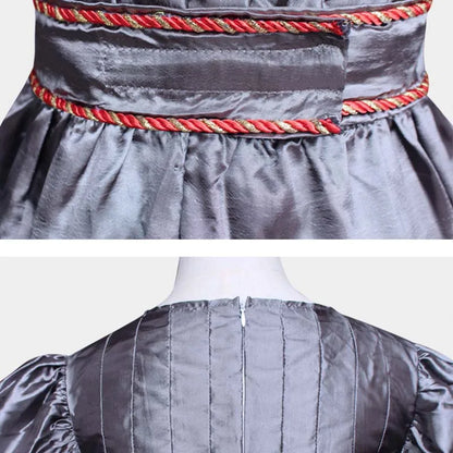 HOMCHEE TRENDS Pennywise Clown Costume 130CM Satin Chiffon
