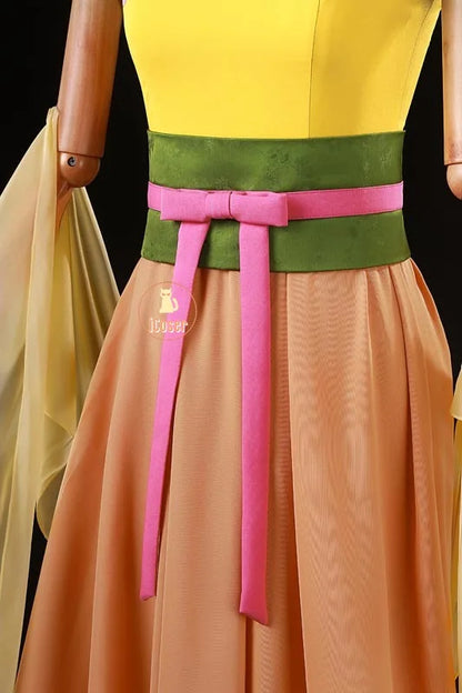 Anime The Apothecary Diaries Maomao Cosplay Costume Courtesan Outfit Dress Earrings Headwear Halloween Party Women Girls iCoser