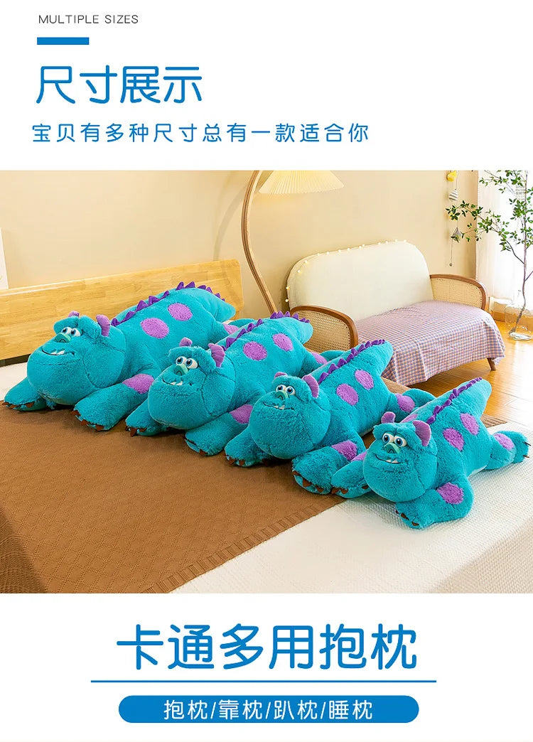 135cm Disney Large James P. Sullivan Stuffed Toys Monsters University Inc. Plush Dolls Kawaii Pillow Hugs With Anime Ornamental