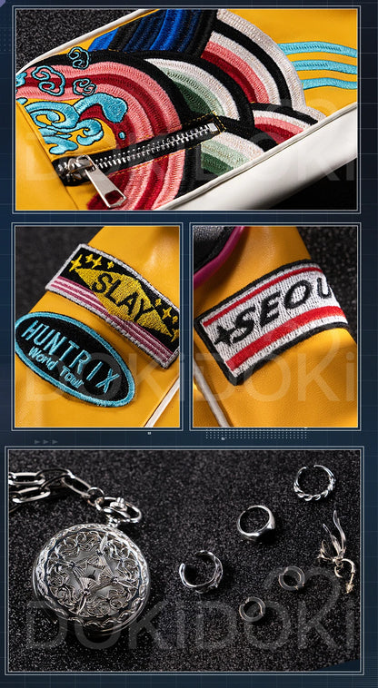 【Last Batch】IN STOCK Rumii Zoeyy Miraa Cosplay Costume【XS-3XL】DokiDoki-R Women Yellow Suit Rumii Miraa Costume Plus Size