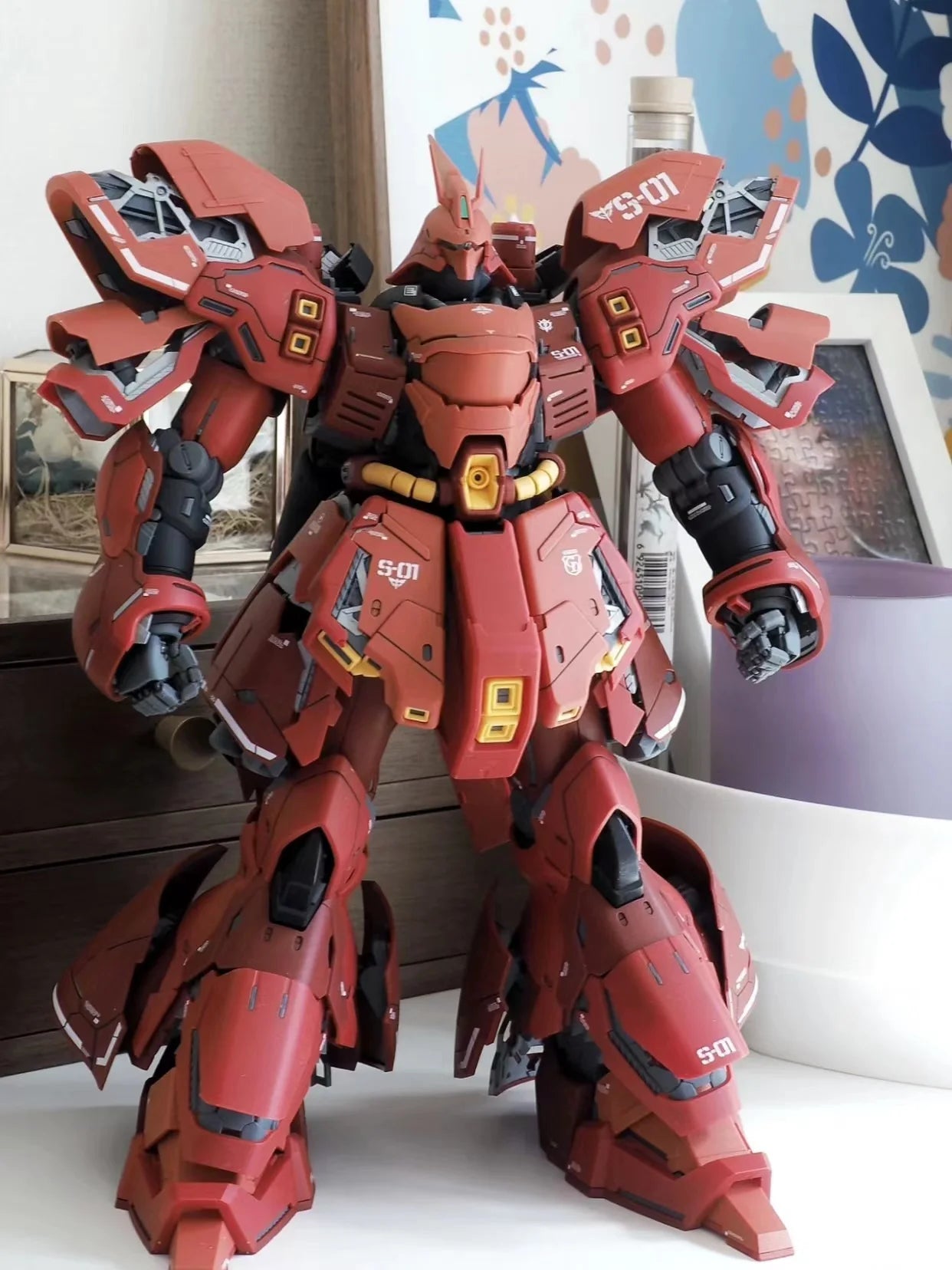 In Stock DABAN 6631 SAZABI Ver.Ka MG 1/100 Assembly Model Kit Action Figures Plastic Model Kits Robot Collection Kids Toy