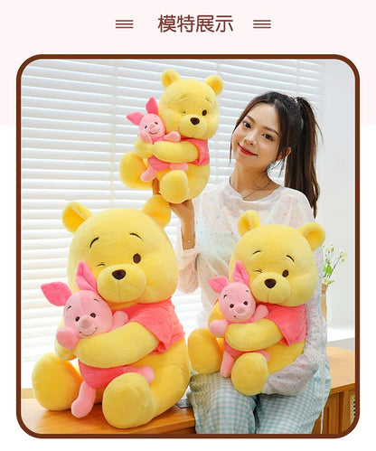 35/45/60cm Big Size Disney Winnie Anime Plush Stuffed Doll Room Decor Plushies Pillows Kawaii Ornaments Children's Holiday Gifts