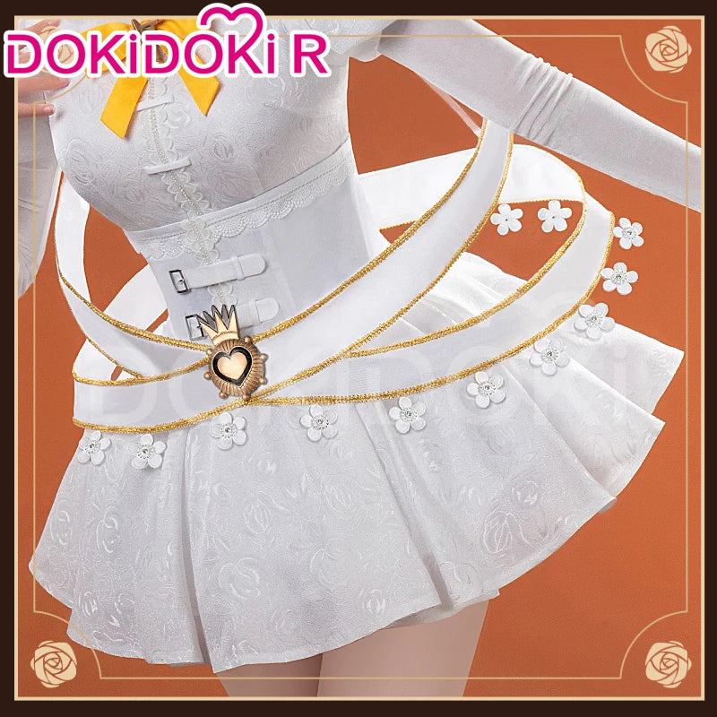 Tomoee Mamii Cosplay Costume Anime Cosplay DokiDoki-R Women Cute Dress Costume Tomoee Mamii Cosplay Crown