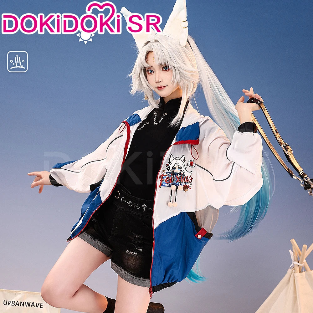 Aventurine Blade Robin Firefly Sparkle Feixiao Doujin Cosplay Costume Game Honkai: Star Rail DokiDoki-SR HSR Sunscreen Jacket