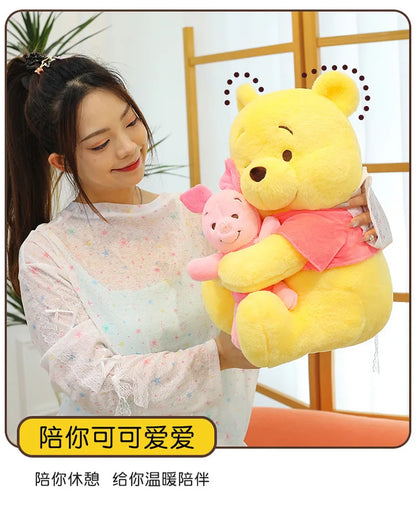 35/45/60cm Big Size Disney Winnie Anime Plush Stuffed Doll Room Decor Plushies Pillows Kawaii Ornaments Children's Holiday Gifts