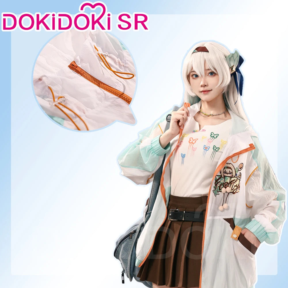 Aventurine Blade Robin Firefly Sparkle Feixiao Doujin Cosplay Costume Game Honkai: Star Rail DokiDoki-SR HSR Sunscreen Jacket