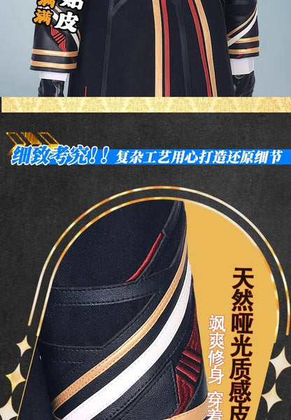 Love and Deepspace Heroines Cosplay Costume Wig Farspace Colonel Female Uniform Cap Caleb Halloween Party Women Carnival Outfit