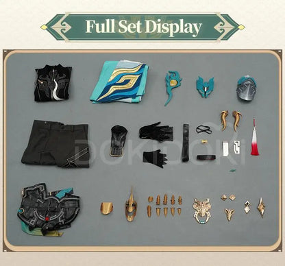Dan Heng IL Permansor Terrae Cosplay Costume Game Honkai: Star Rail【S-2XL】DokiDoki-SR Danheng Tail Halloween Cosplay Plus Size