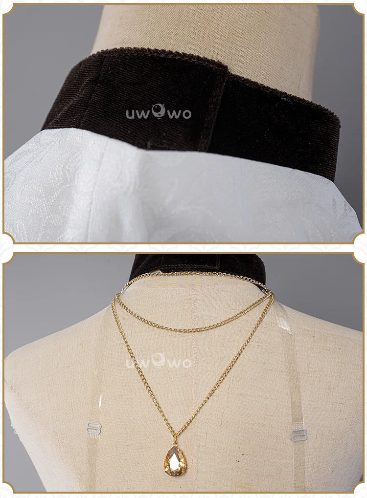 LAST BATCH UWOWO Genshin Impact Fanart Ganyu Cosplay Chinese Style Dress Traditional Clothing Liyue Cosplay Costume Cos Cosplay