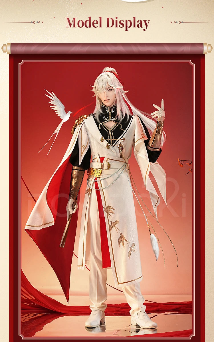 IN STOCK Jing Yuan Blade Doujin Cosplay Game Honkai: Star Rail DokiDoki-SR Men Antiquity Halloween Costume Jingyuan HSR