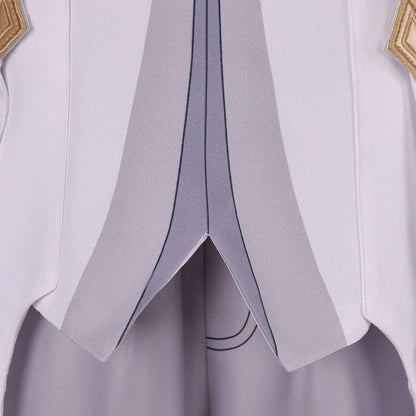 Genshin Impact Lumine Aether Costume Women Polyester Set