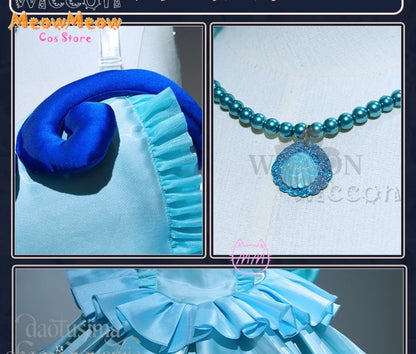 Mermaid Melody Hanon Hosho Adult Costume Polyester Set