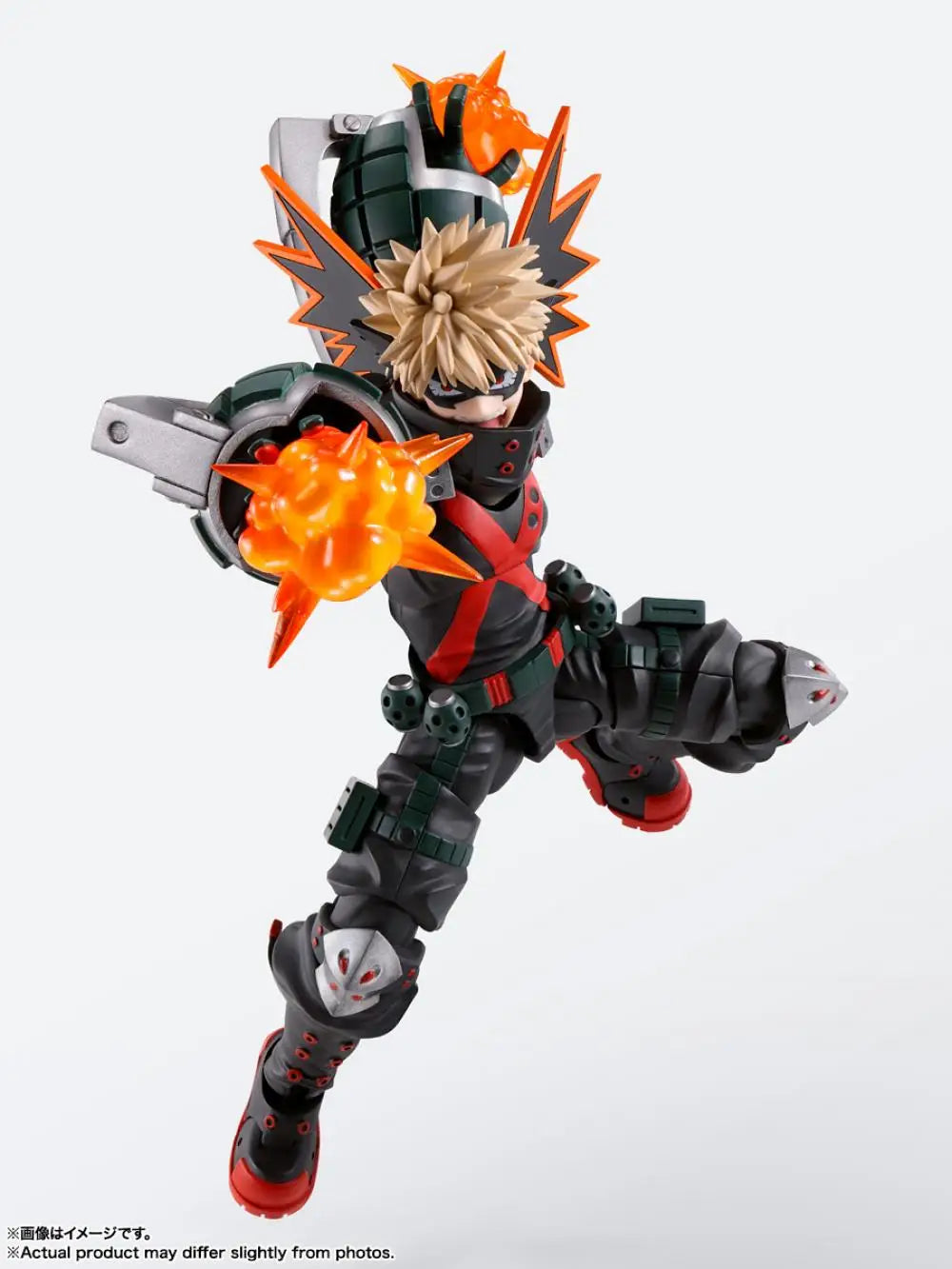 Bandai S.H.Figuarts My Hero Academia Izuku Midoriya Katsuki Bakugo PVC Model