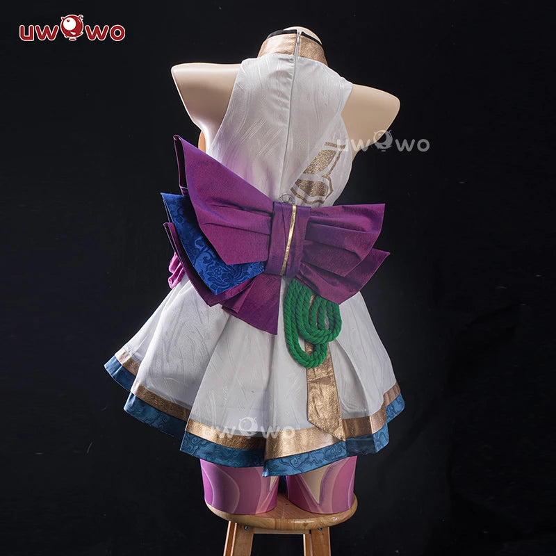 LAST BATCH UWOWO Lux Cosplay Game Prestige Spirit Blossom Lux Cosplay Costume Halloween Costume