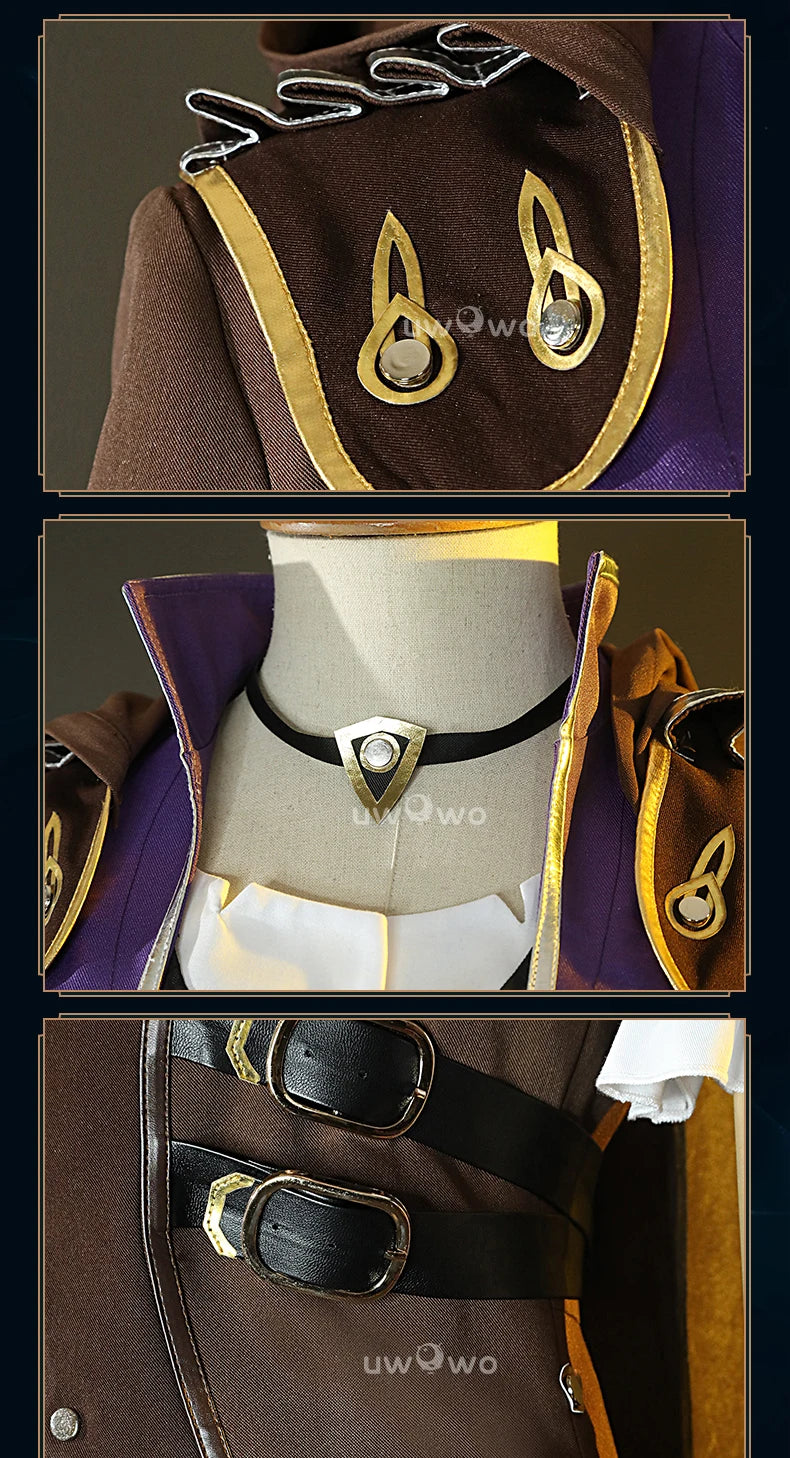 UWOWO Collab Series： League of Legends/LOL: Caitlyn Sheriff of Piltover Cosplay Costume