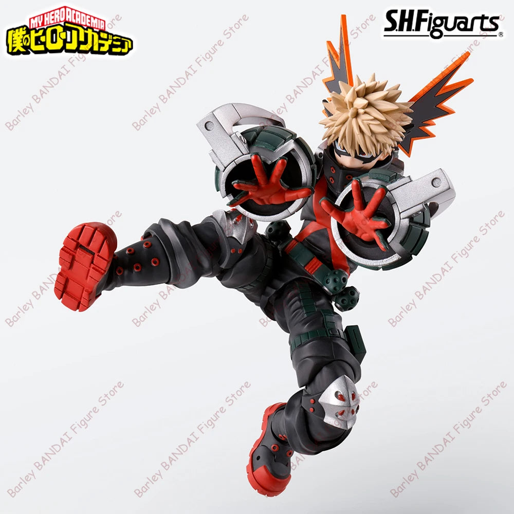 Bandai S.H.Figuarts My Hero Academia Izuku Midoriya Katsuki Bakugo PVC Model