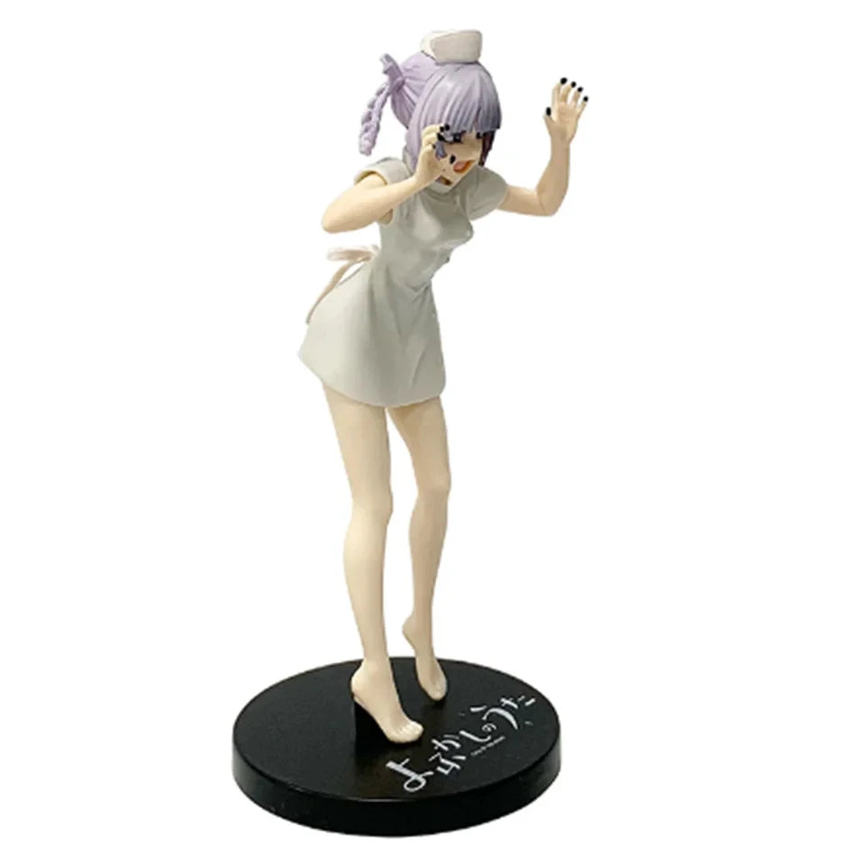 19cm Call Of The Night Anime Nanakusa Nazuna Vampire Nurse PVC Action Figure Collection Model Doll Ornaments Toys Gift