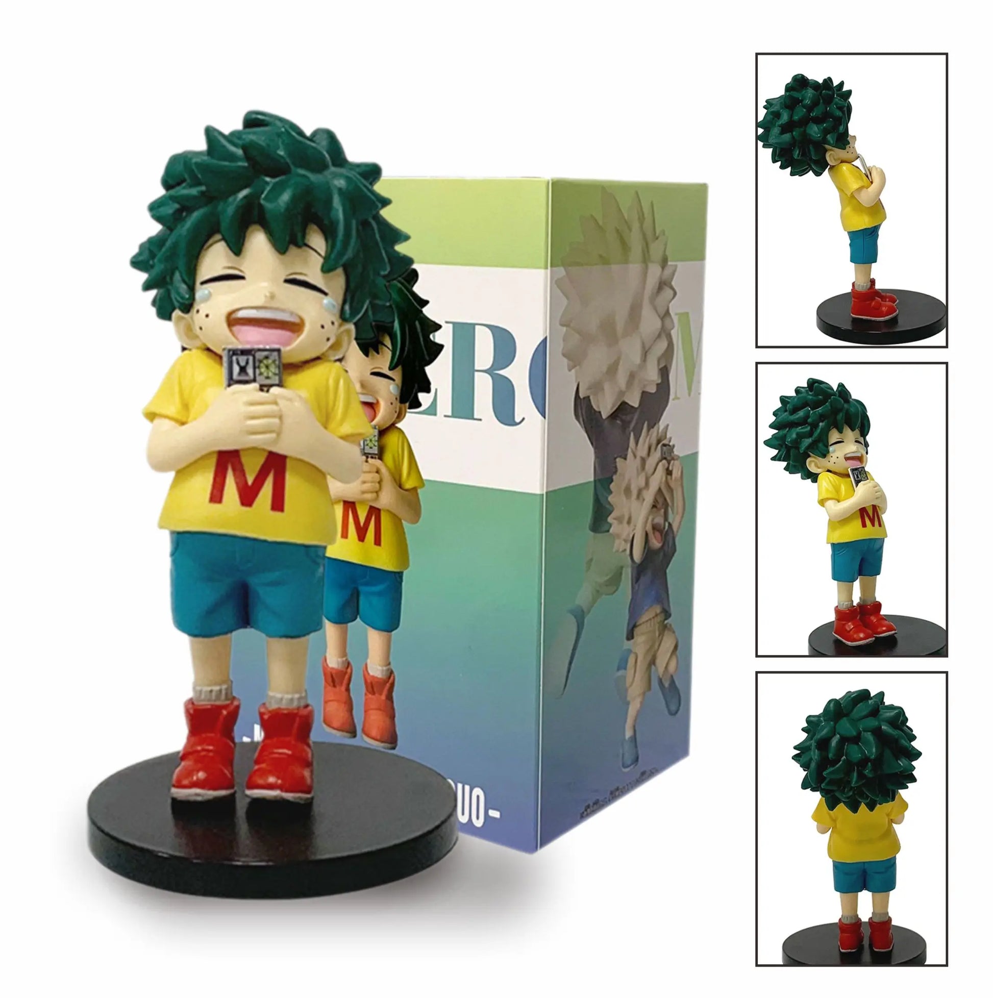 My Hero Academia Chibi PVC Figurines Tomura Shigaraki Izuku Midoriya Katsuki Bakugo Collectible Toy Model