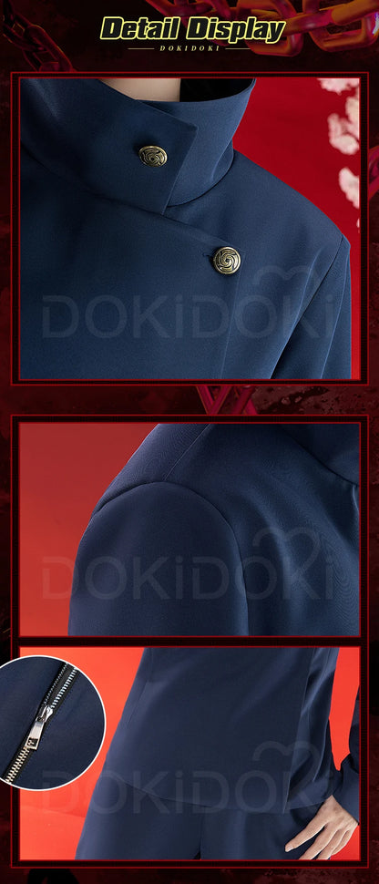 IN STOCK Fushiguro Megumii Cosplay Costume Anime Cosplay【S-3XL】DokiDoki-SR Men Uniform Black Suit Fushiguro Megumii Plus Size