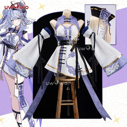 PRE SALE UWOWO Robin Cosplay Game Honkai Star Rail Fanart Robin Jiangshi Chinese Zombie Cosplay Costume Halloween Costume