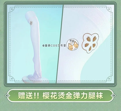 Firefly Cosplay Costume Spring Missive Outfit JK Uniform Honkai Star Rail New Skin Metal Props Halloween Party Women Girl iCoser