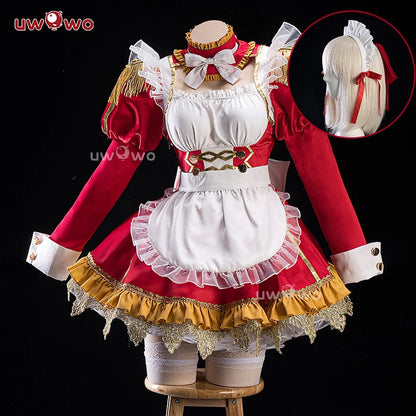 IN STOCK UWOWO Neroo Cosplay Game Fatee/Grandd Orderr Neroo Maid Dress Cosplay Costume Halloween Costume