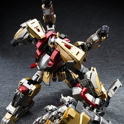 BRONTOSOLID TA-LYL004 Legendary Class Alloy Frame Metal Skeleton Action Figure Fully Poseable Mecha Warrior Assembly Model Gifts