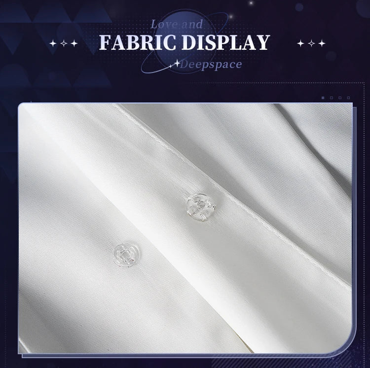 IN STOCK Rafayel Cosplay Costume Game Love and Deepspace【S-3XL】DokiDoki-SR White Sand Phantom Qiyu Rafayel Plus Size