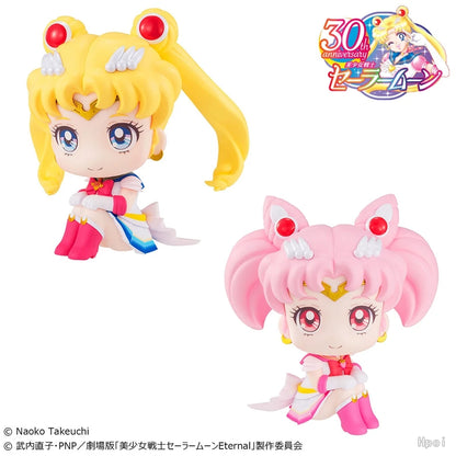 Q Version Sailor Moon Anime Figure Kawaii Sailor Mars Jupiter Mercury Venus Action Figure PVC Collection Model Doll Toy for Kids