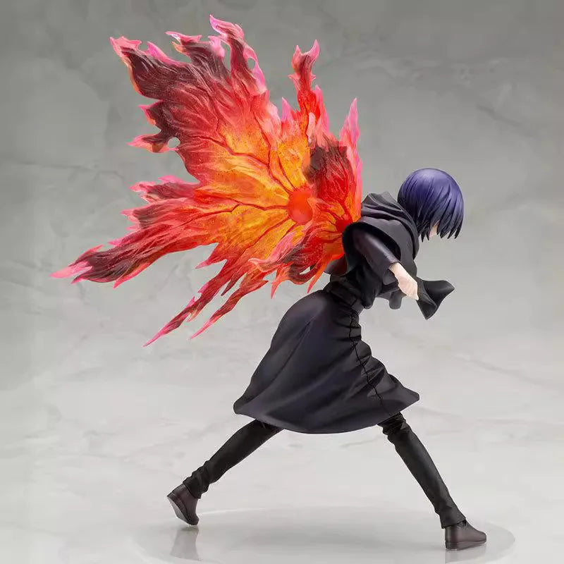 Anime Tokyo Ghoul Figure Toys Artfx J Touka Kirishima Pvc Action Figure Toys Collection Model Doll Gift Boxed Figurines 26cm