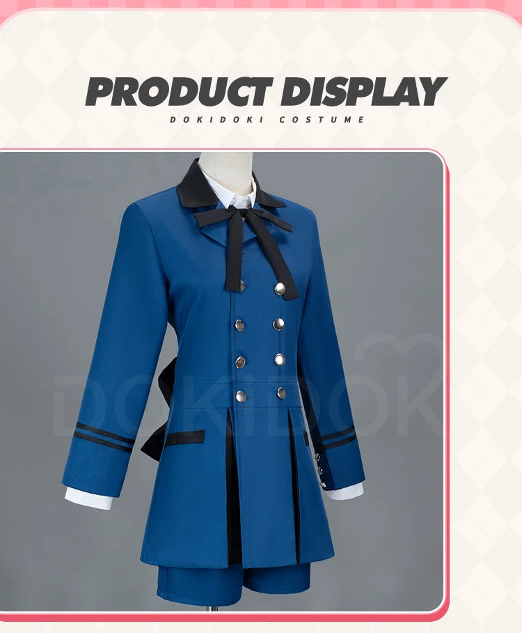 Ciel Phantomhive Cosplay Anime Cosplay【S-2XL】DokiDoki-N Ciel Cosplay Men Uniform Costume Plus Size