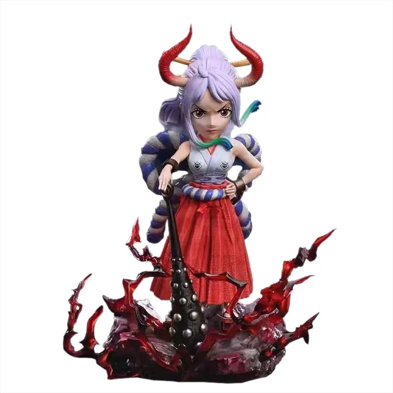 10cm Anime One Piece Figure Yamato Figure PVC Collectible Statue Model Toys Gifts