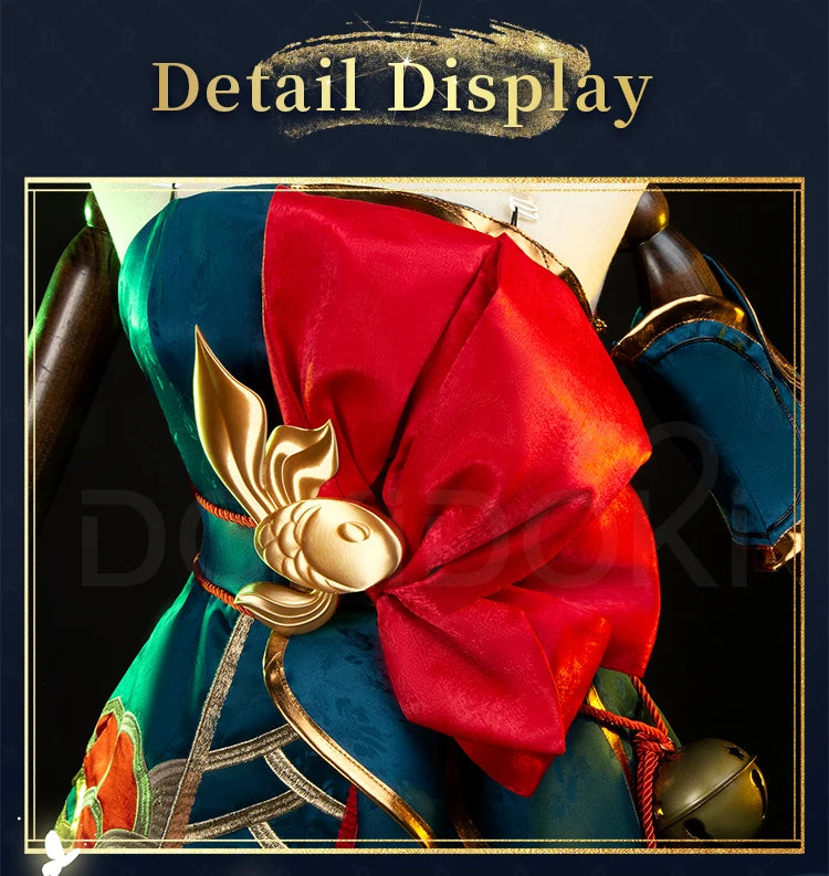 IN STOCK Ahrii Cosplay Costume Game Cosplay DokiDoki-R Ahrii Skin Sexy Women Dress The Nine-Tailed Fox Ears Halloween Costume