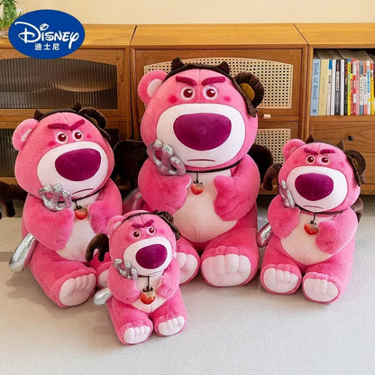 45/60/75cm Big Size Lotso Disney Anime Plush Stuffed Doll Kawaii Room Decor Plushies Children Cartoon Pillow Holiday Gifts