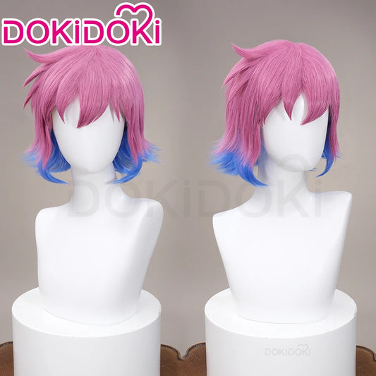 Ramona Flowers Wig Anime Scott Pilgrim Takes Off Cosplay Wig DokiDoki  35cm Short Hair Ramona Flowers Cosplay Free Cap