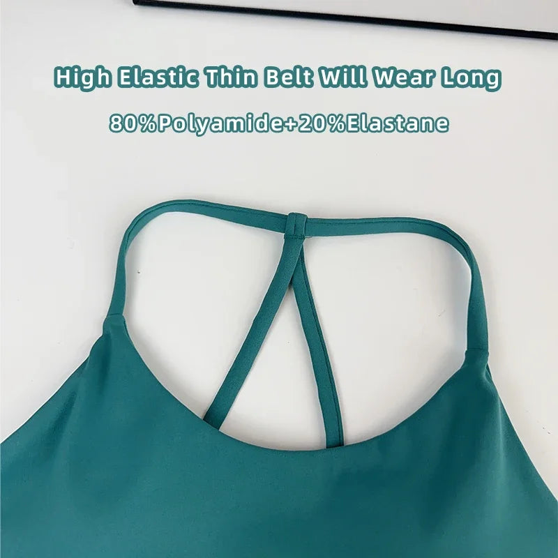 Women Fitness Sports Bra Top Sexy Beauty Back Shockproof Quick-Dry Gym Crop for Running Pilates Yoga