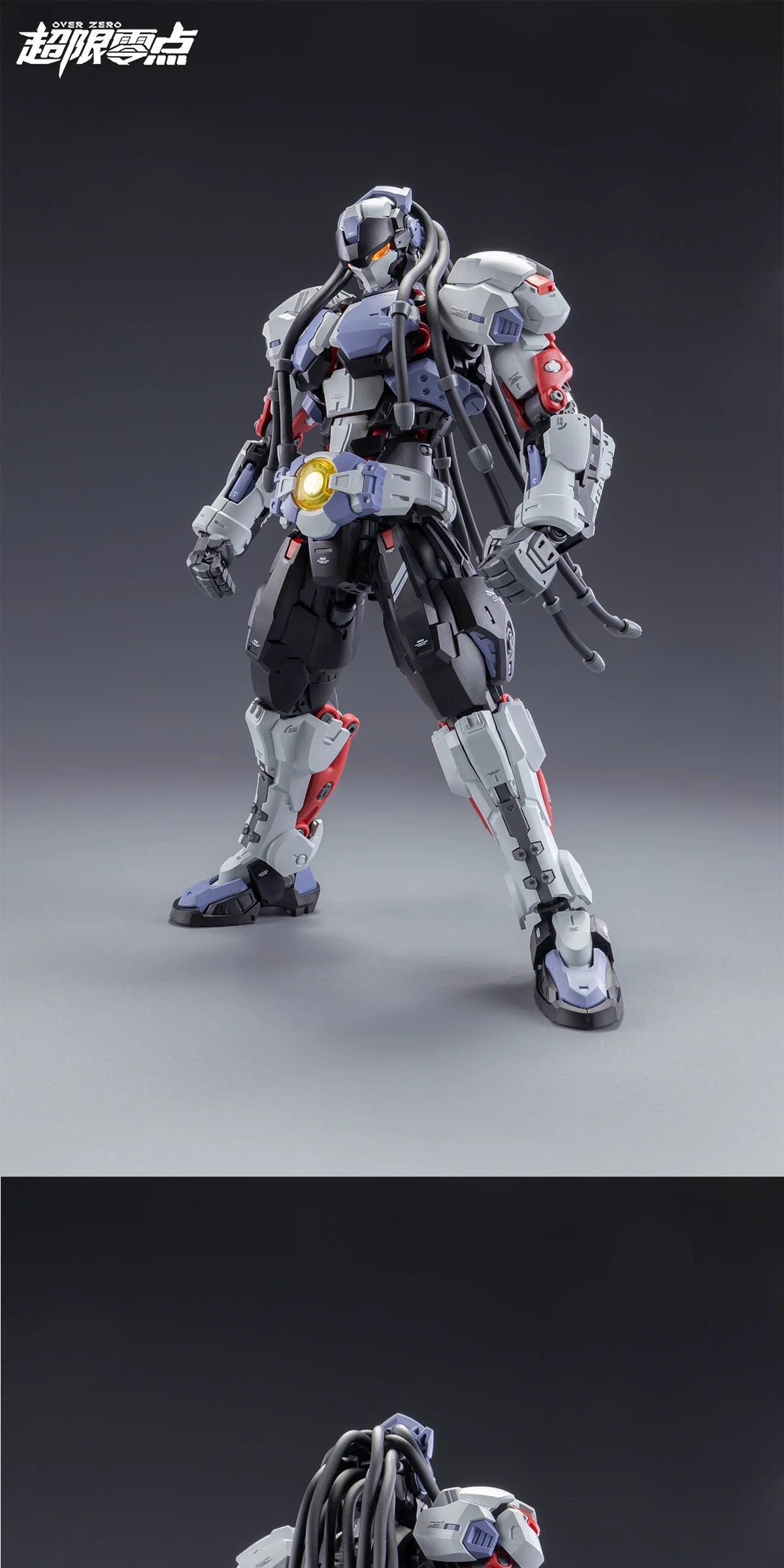 HEMOXIAN OVER ZERO 1/10 Vol.3 Boxer BAKI Assembly Model Kit Robot Action Figure PVC Toy Halloween Gift