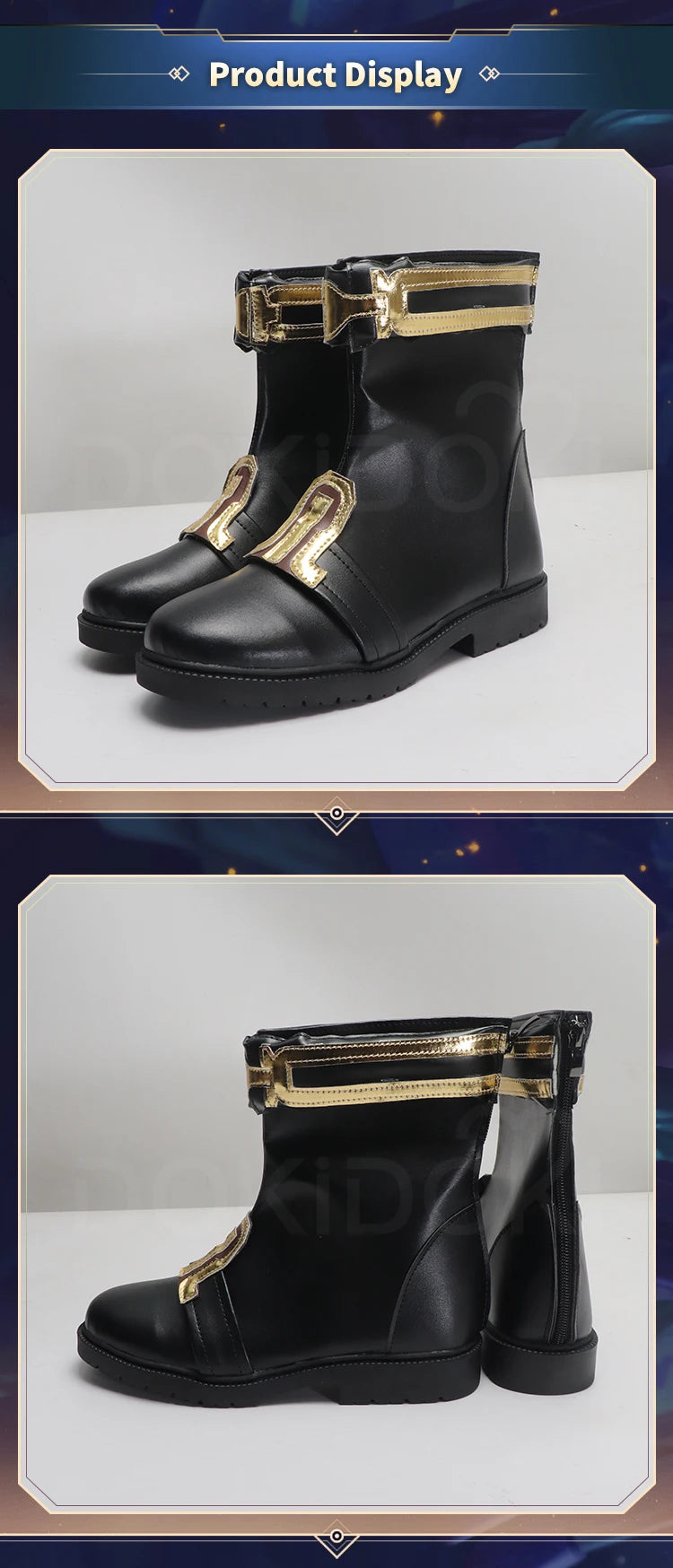 Jinxx Caitlynn Jaycee Cosplay Shoes Game Cosplay DokiDoki Women Men Boots Jinxx Caitlynn Jaycee Cosplay Shoes