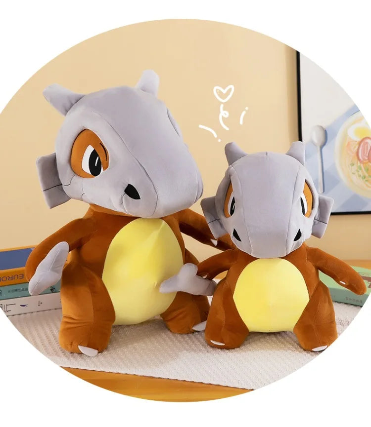 80cm Super Big Size Pokemon Cubone Anime Plush Stuffed Doll Plush Animal Comfortable Soft Doll Children Birthday Gift Anime Toy