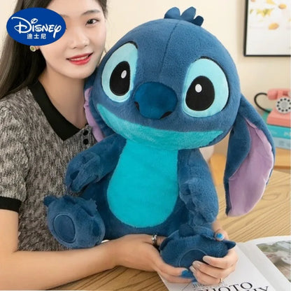 50/60/80cm Super Big Size Lilo & Stitch Disney Anime Plush Stuffed Doll Room Decor Large Plush Children's Pillow Holiday Gifts