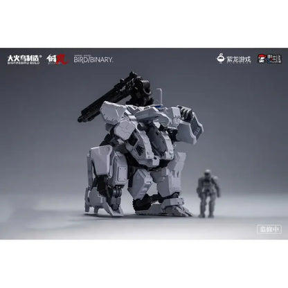 BigFirebird Build Shadow Troops EX Mecharashi XR 1/60 Mecha Action Figure with 24 Articulations and Expandable Cockpit