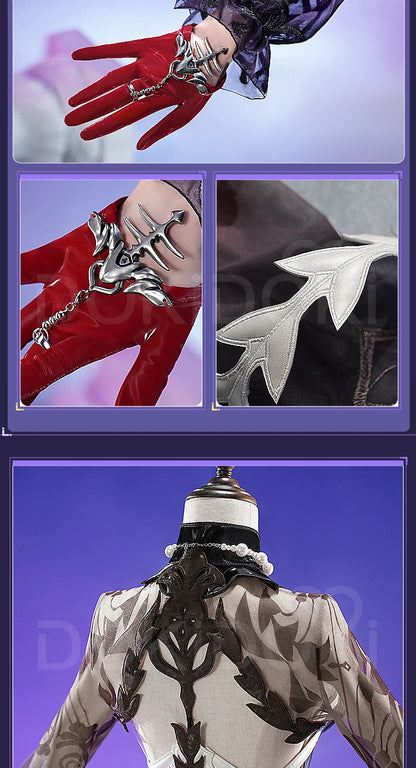 Hysilens Cosplay Costume Game Honkai: Star Rail DokiDoki-SR HSR Dress Hysilens Cosplay Halloween Costume