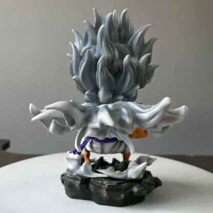 22cm One Piece Luffy Anime Figure Sun God Nika Gear 5 Luffy Figurine Pvc Action Model Statue Collectible Desk Decor Toy Gifts