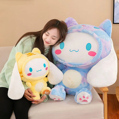 27-47cm Aoger Japanese Cartoon Girlish Heart Cinnamoroll Cute Plushie Toy Soft Stuffed Dolls Toys For Children'S Birthday Gift