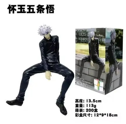 11cm New Gojo Satoru Anime Jujutsu Kaisen Action Figure Itadori Yuji Seated Noodle Stopper Model Toys Japanese Dolls Hobbies 