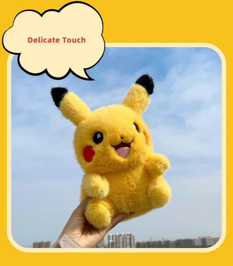 35/80cm Pokemon Plush Doll Pikachu Huge Rabbit Plush Pokémon Plushie  Anime Stuffed Toys Pikachued Soft Pillow Gift for Children