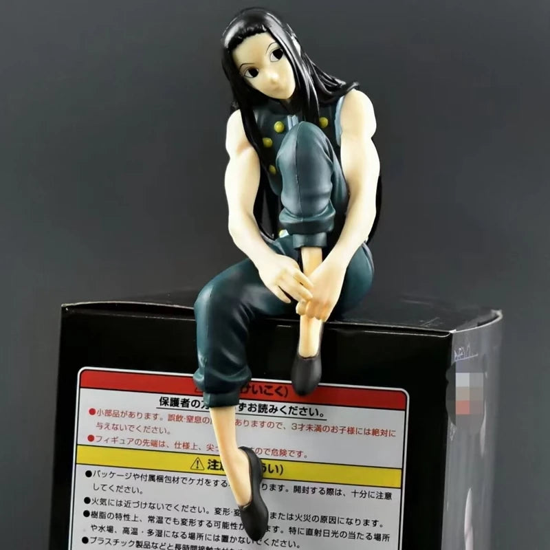 14cm Hunter×Hunter Anime Figure Phantom Troupe Hisoka Action Figure Noodle Stopper Room Decoration Noodle Stopper PVC Model Toys