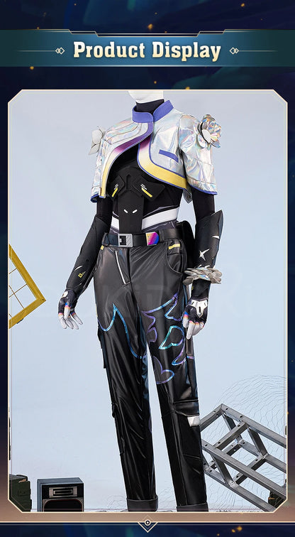 Vyse Cosplay Costume Game Cosplay【XS-3XL】DokiDoki-R Women Black Costume Vyse Halloween Cosplay Plus Size