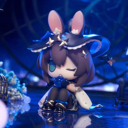 Arknights  Amiya Cute Q Version Doll Beautiful Girl Model Figurine Creative Statue  Holiday Gifts Desktop Ornament 12cm Toy