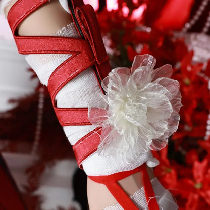 Wuthering Waves Phrolova Cosplay Costume Dress Wig Earrings Fractsidus Halloween Party for Women Girls Carnival Accessory iCoser